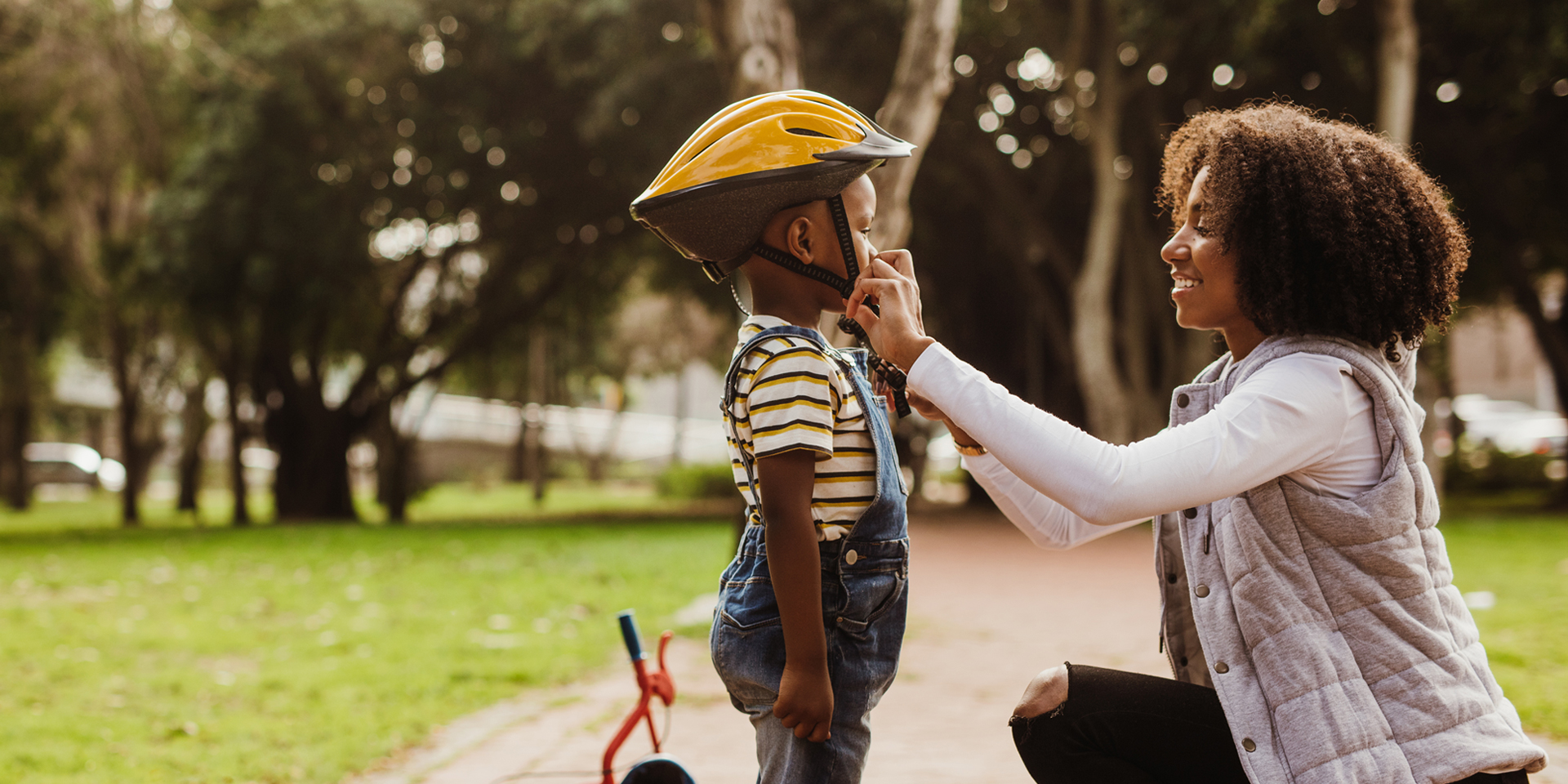 Mother and Son in the Park